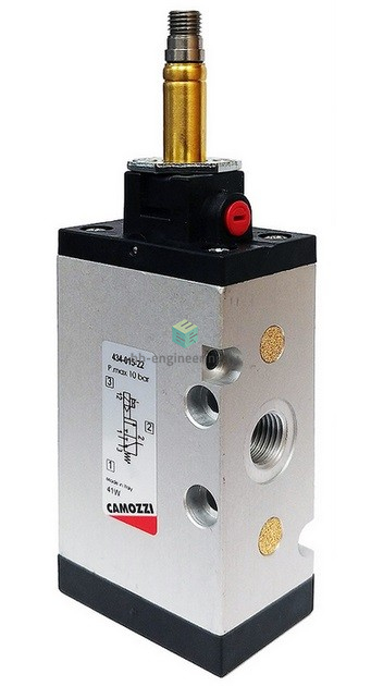 Elektrozawór camozzi 3/2 NC1/8" 438-015-22