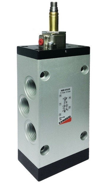 Elektrozawór camozzi 5/2 NC1/2" 452C-015-22