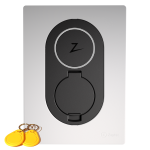 ZESTAW - Zaptec Go - Cloud White - Biel Chmury z Kartami (2x Karta)